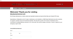Desktop Screenshot of bbsalasmechanical.com